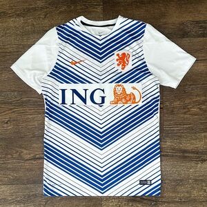 Mens Nike Dri-Fit 2014/2015 Netherlands Training Shirt Soccer Jersey Medium